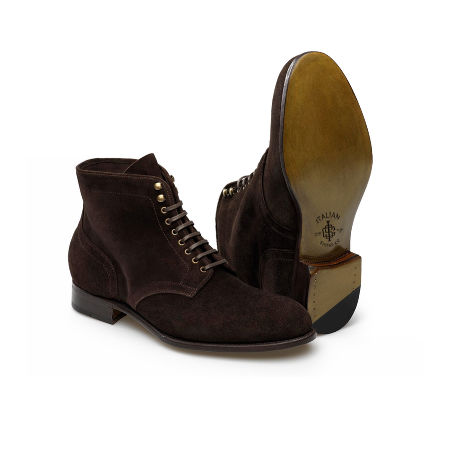 Paulette Hickman Lace Up Boots