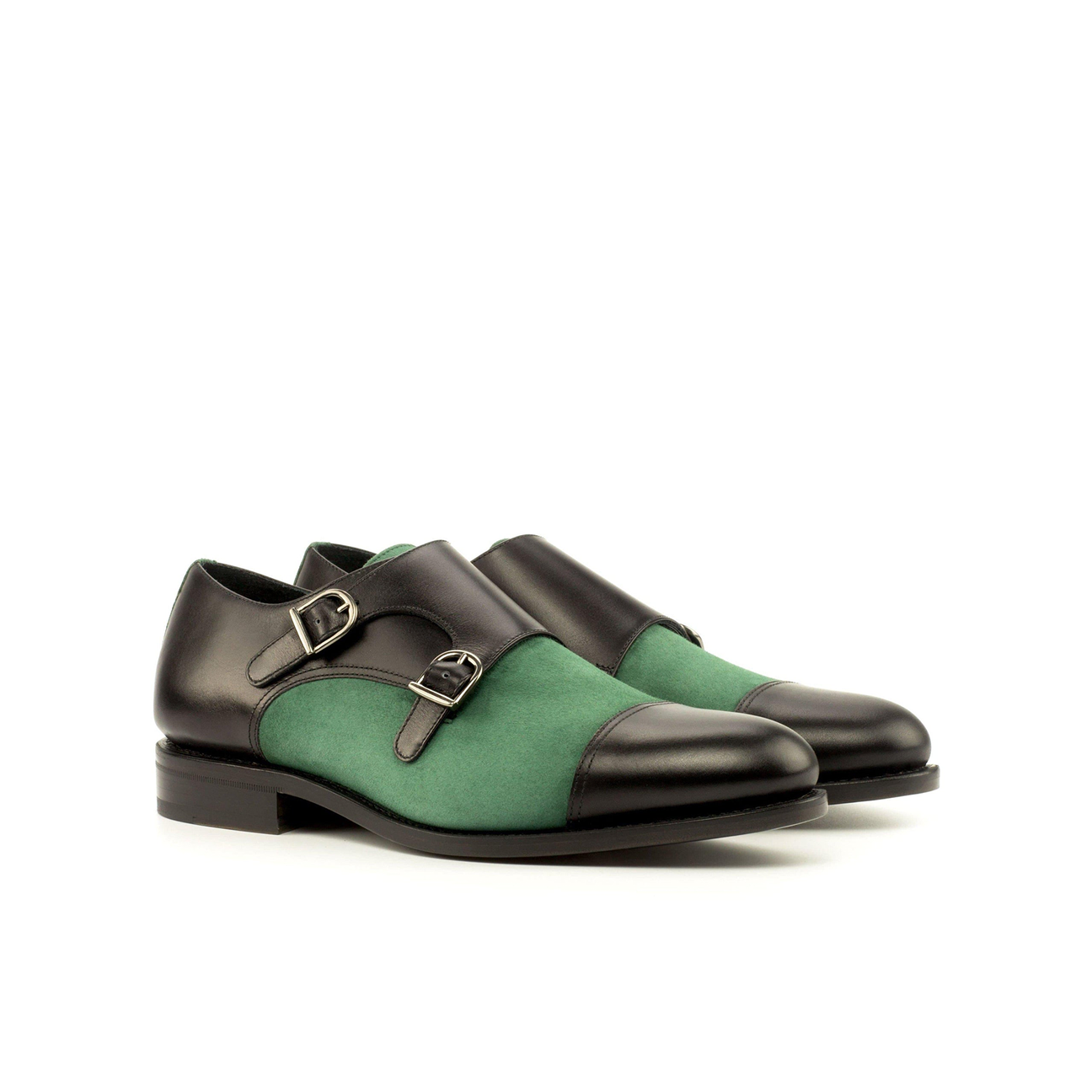 Dual Dynasty Double Monk Shoe Green