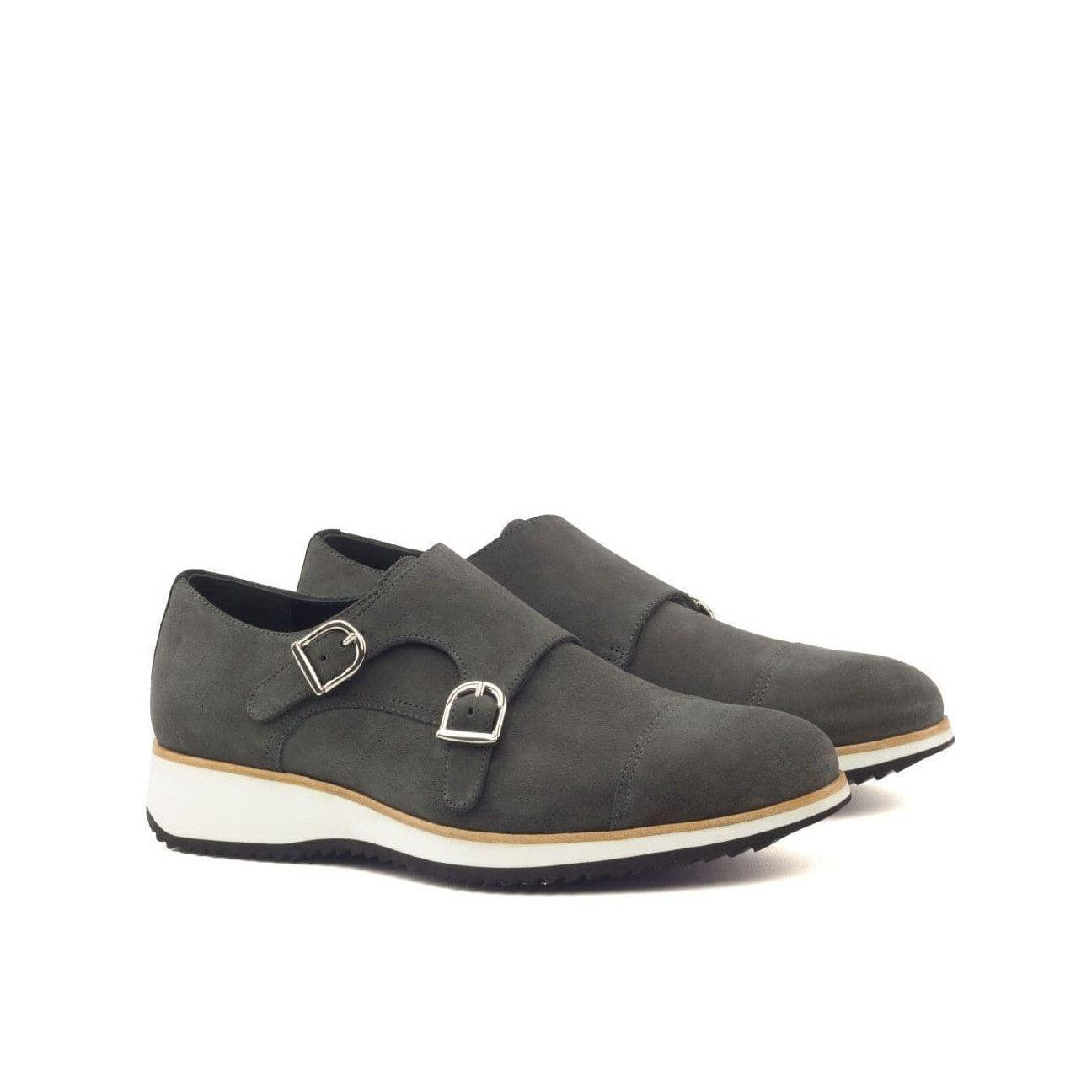 Stately Straps Double Monk Shoe
