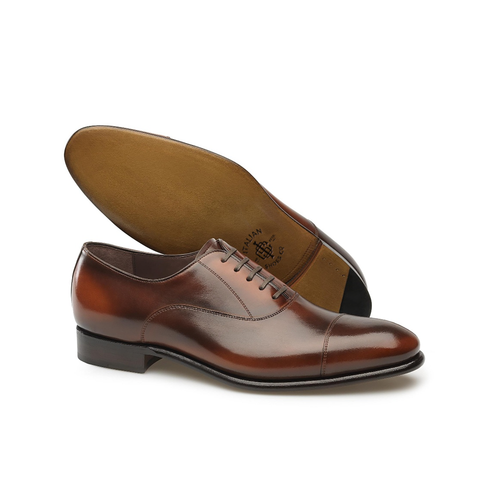 Marcos Gomez Leather Lace UP Oxford Shoes