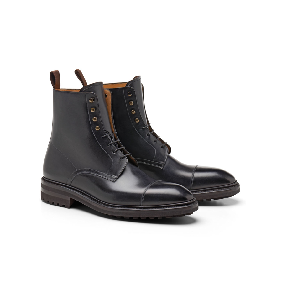 Violet Leach Lace Up Boots