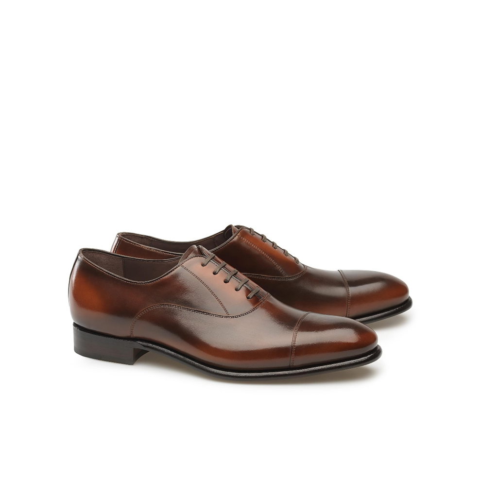 Marcos Gomez Leather Lace UP Oxford Shoes