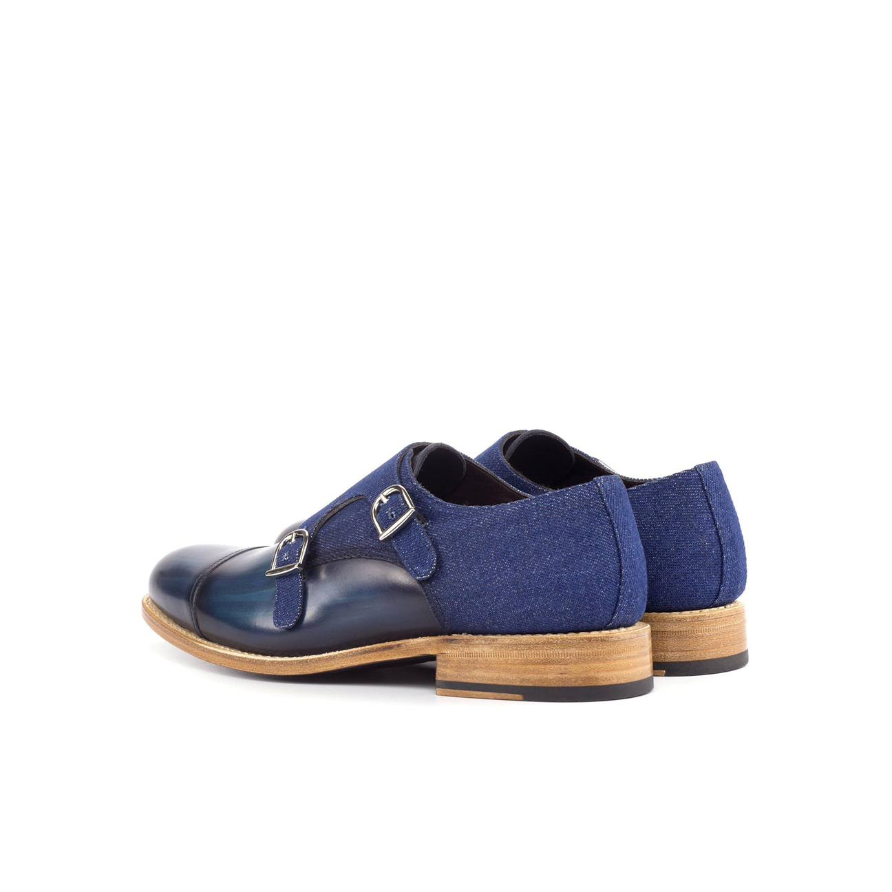 Midnight Mavericks Double Monk Shoe