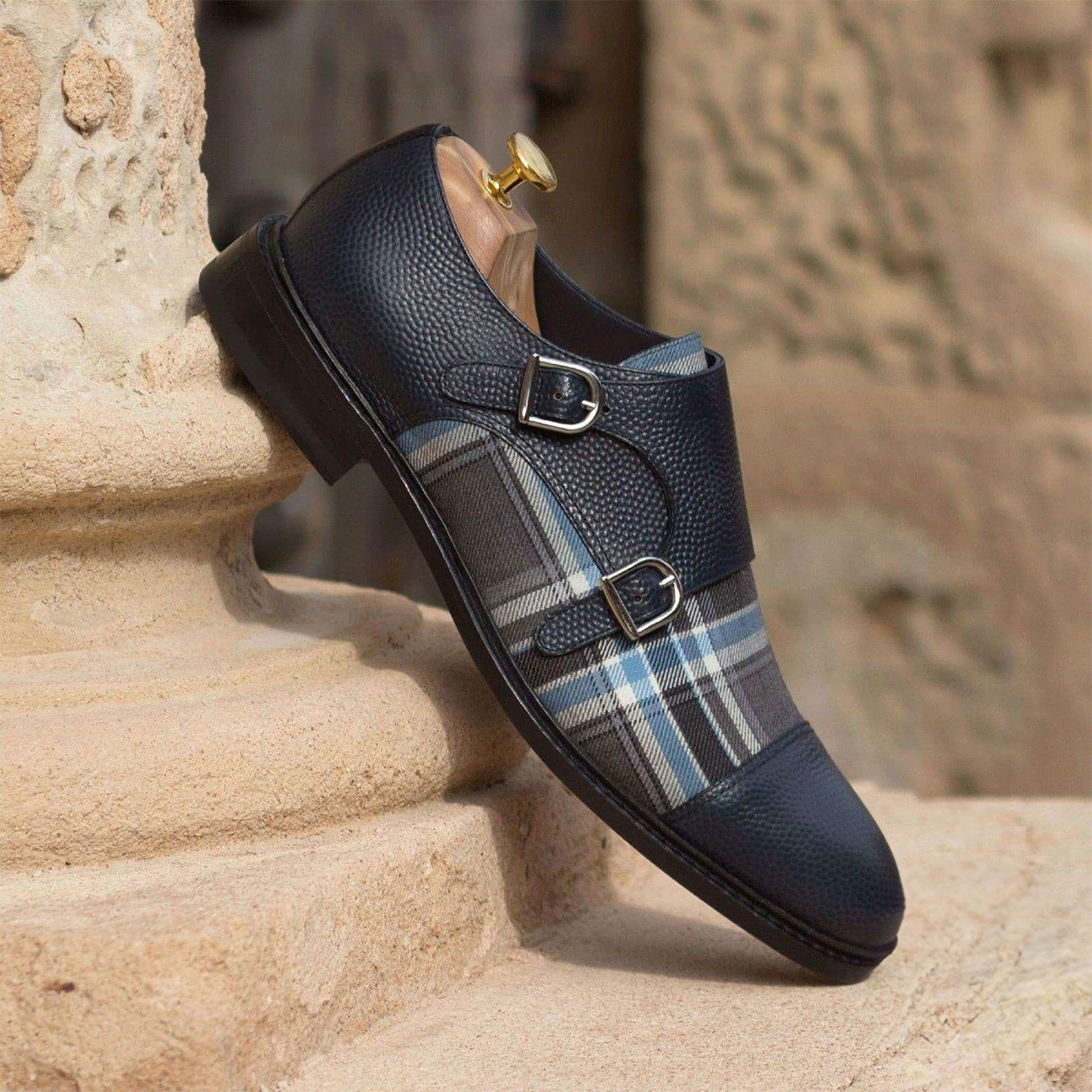Dual Dynasty Double Monk Shoe