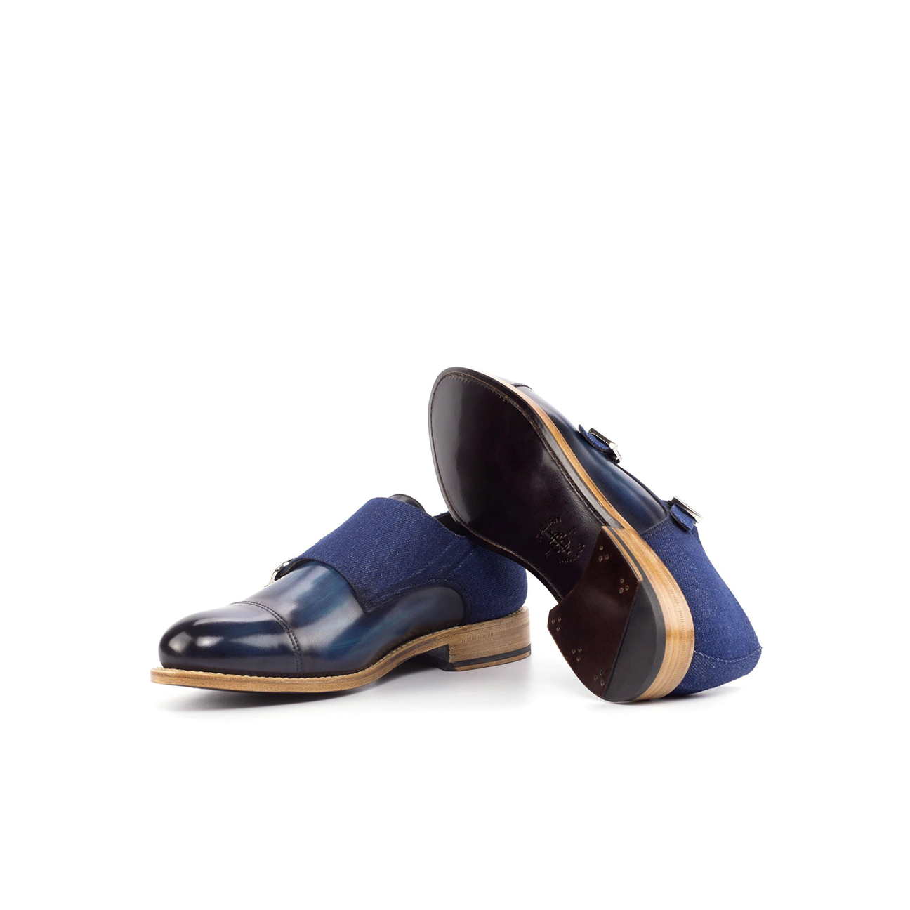Midnight Mavericks Double Monk Shoe
