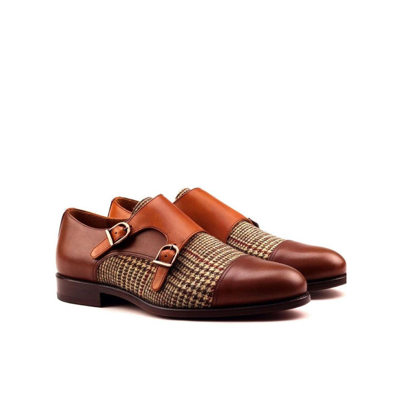 Nocturnal Nomads Double Monk Shoe Black