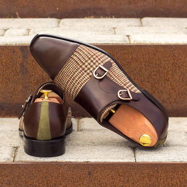 Aristocrat Adorn Double Monk Shoe