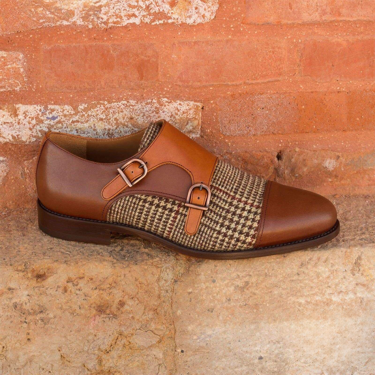 Nocturnal Nomads Double Monk Shoe Black
