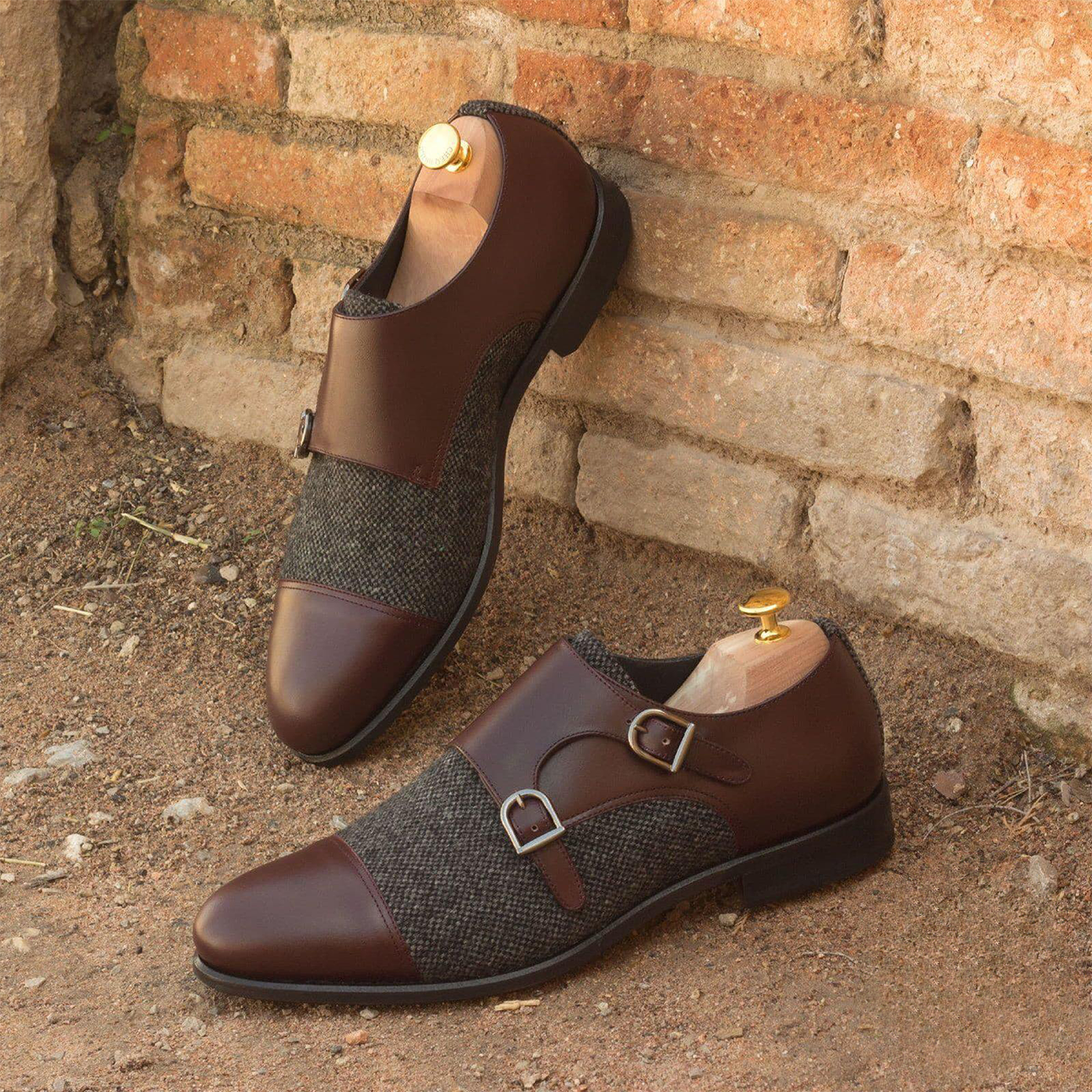 Gentleman's Grace Double Monk Shoe