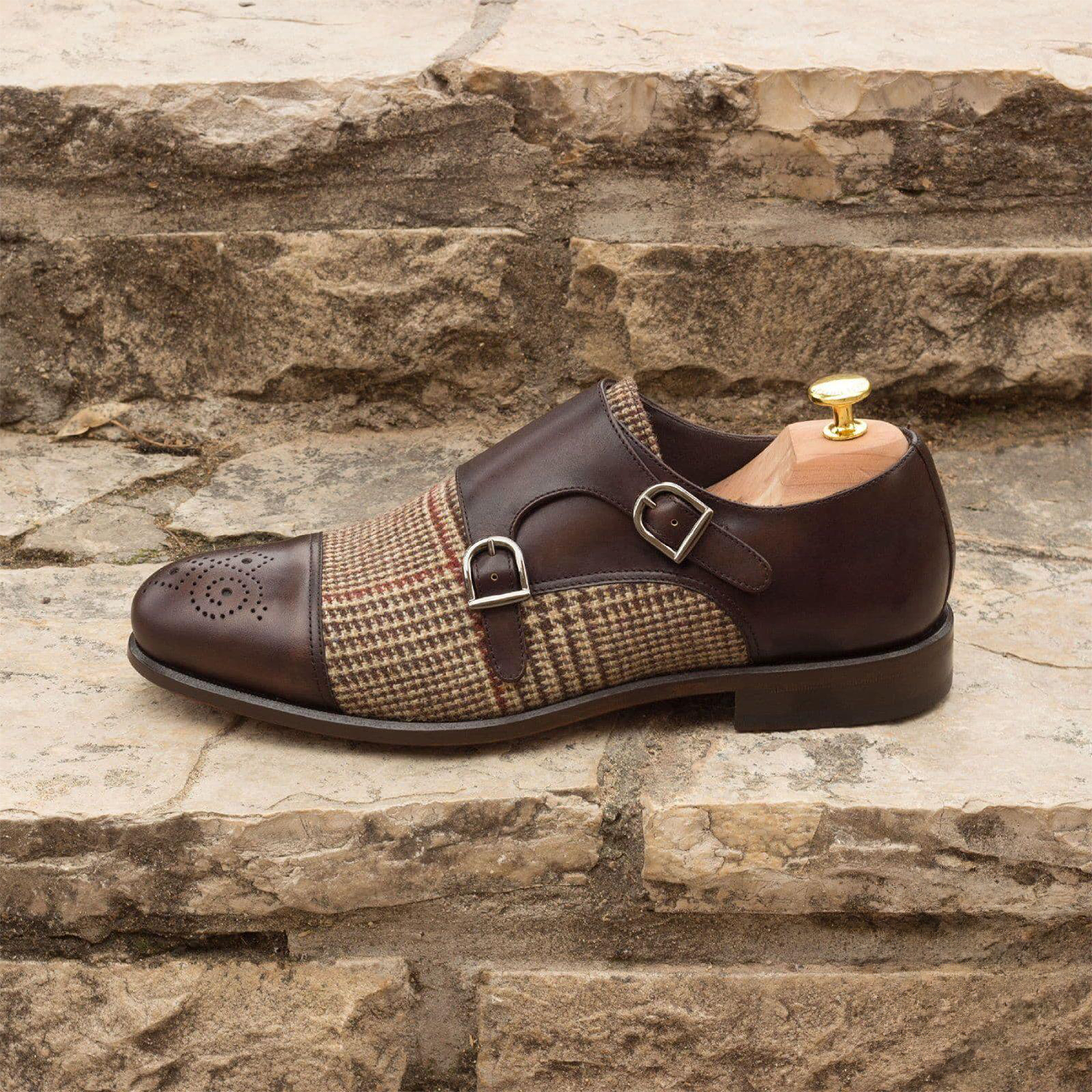 Grandeur Grasp Double Monk Shoe
