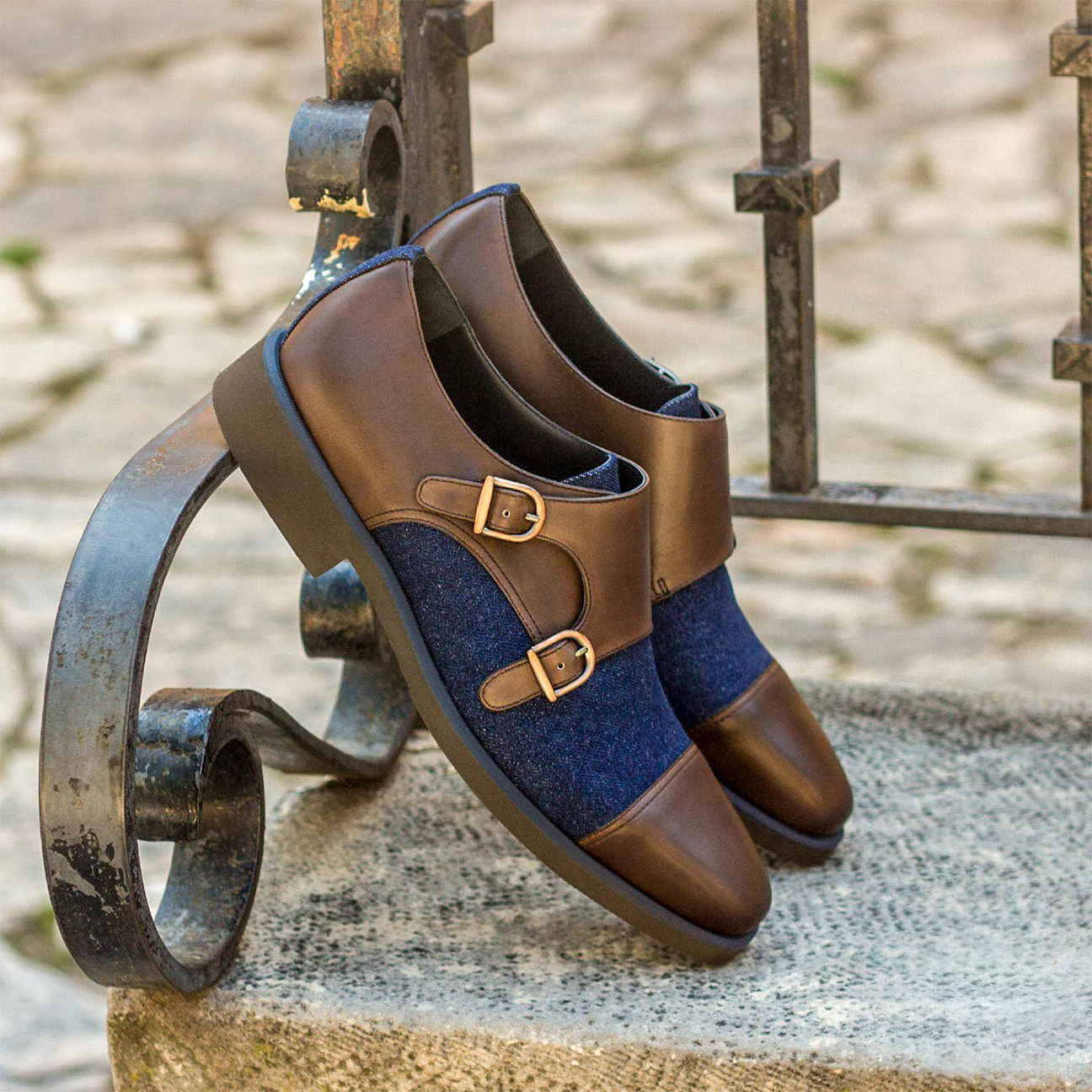 Harmonious Hues Double Monk Shoe