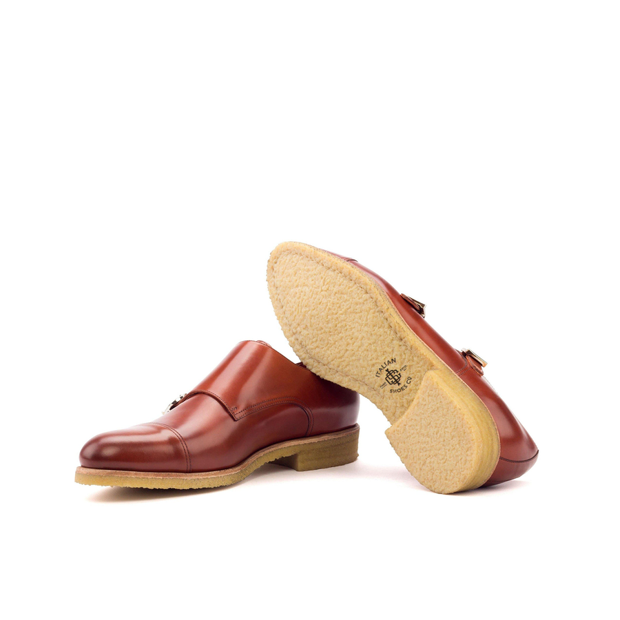 Sophisticated Siblings Double Monk Shoe Brown