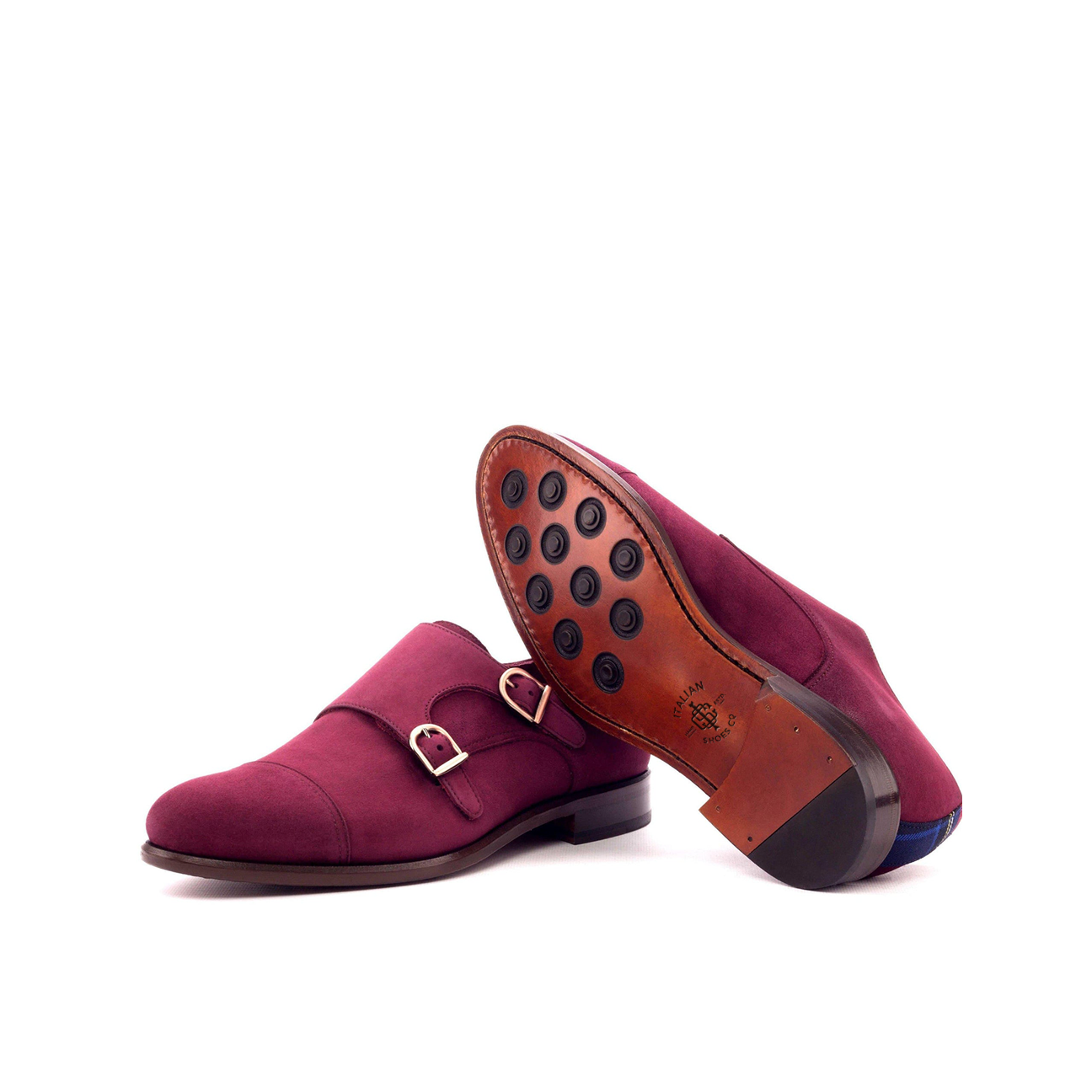 Iconic Impression Double Monk Shoe