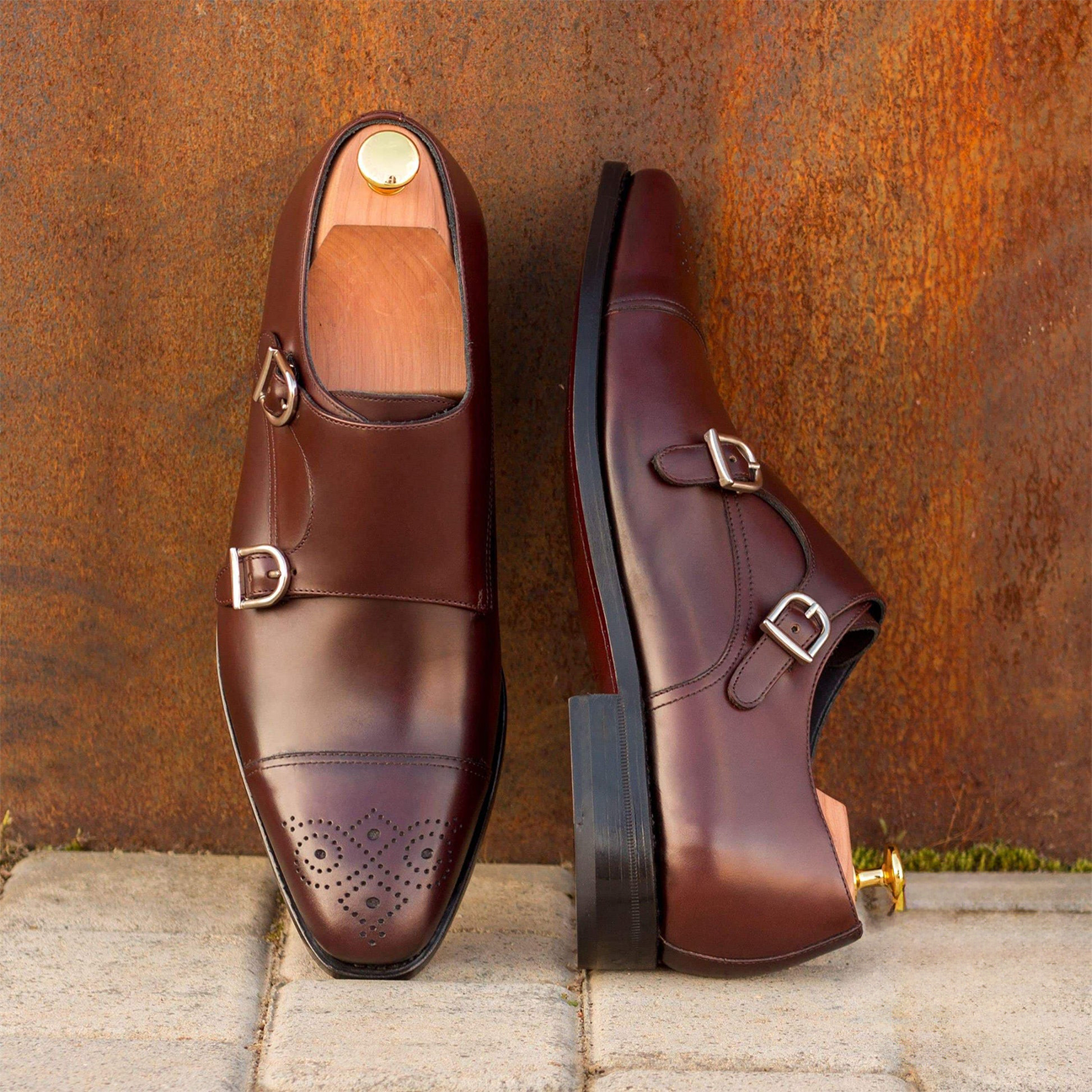 Elite Enigma Double Monk Shoe