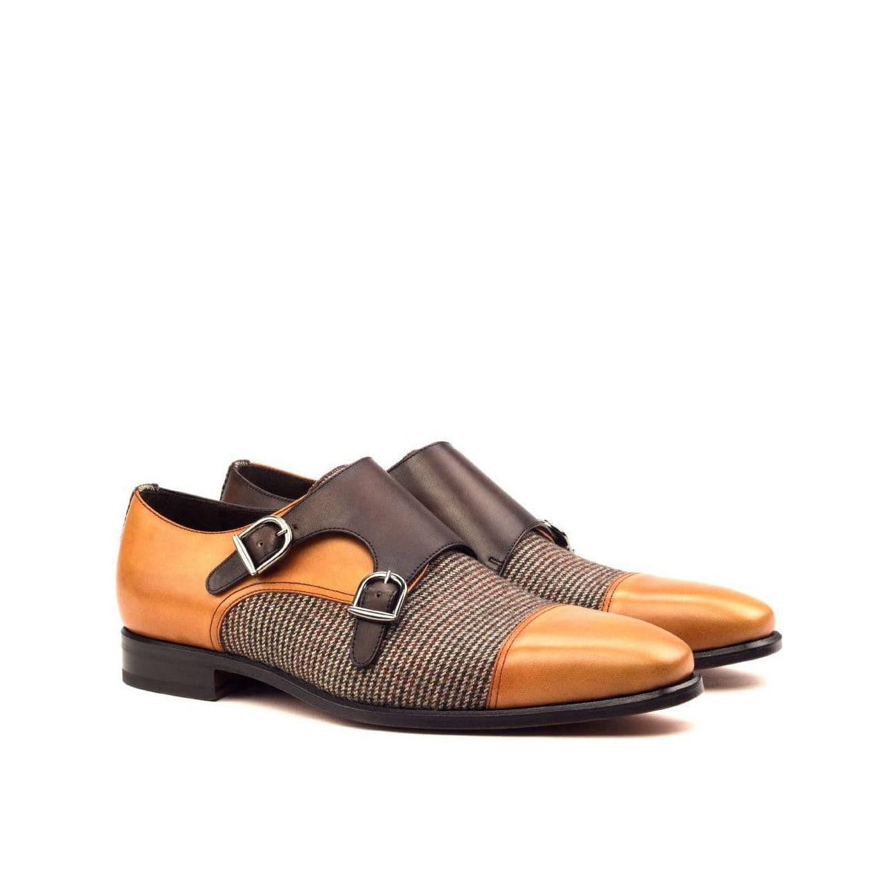 Sartorial Symmetry Double Monk Shoe