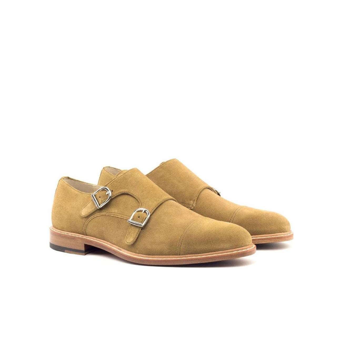 Urbane Unity Double Monk Shoe Tan