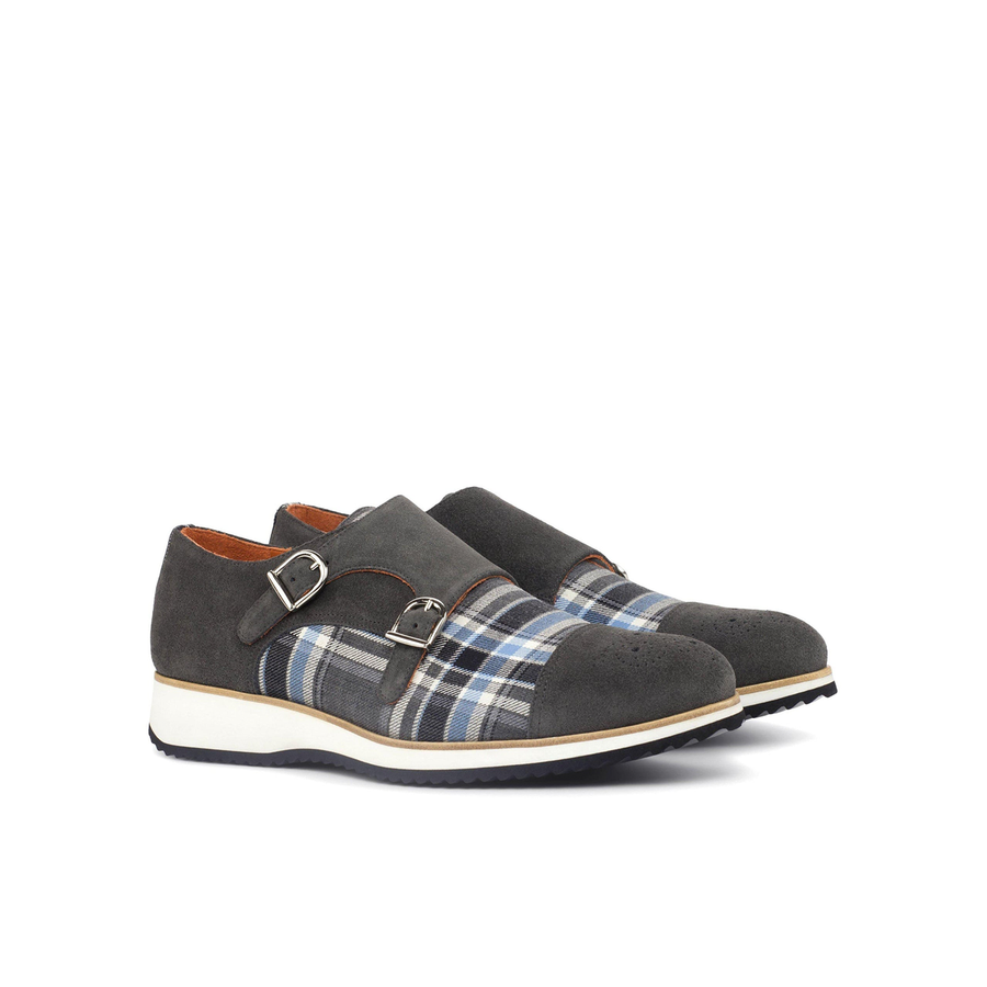 Snazzy Siblings Double Monk Shoe