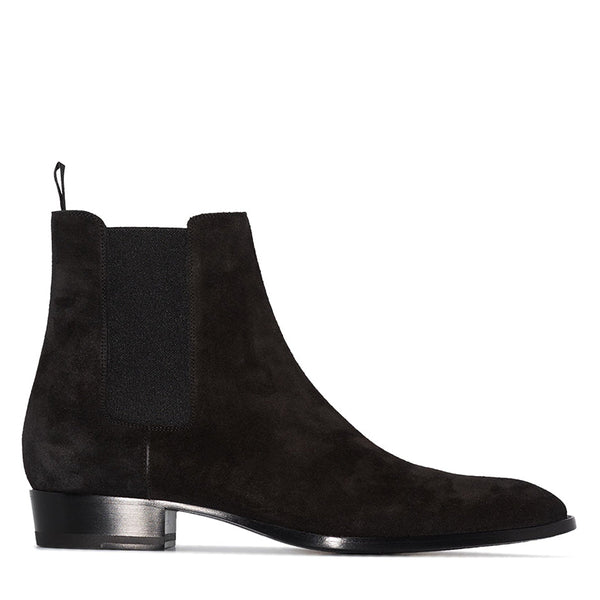 VelvetGrip Suede Chelsea Boots