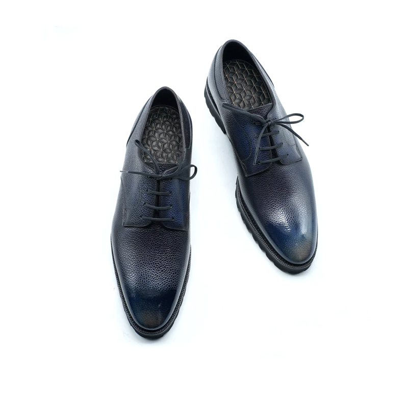 Manual Henry Leather Lace UP Derby Oxford Shoes
