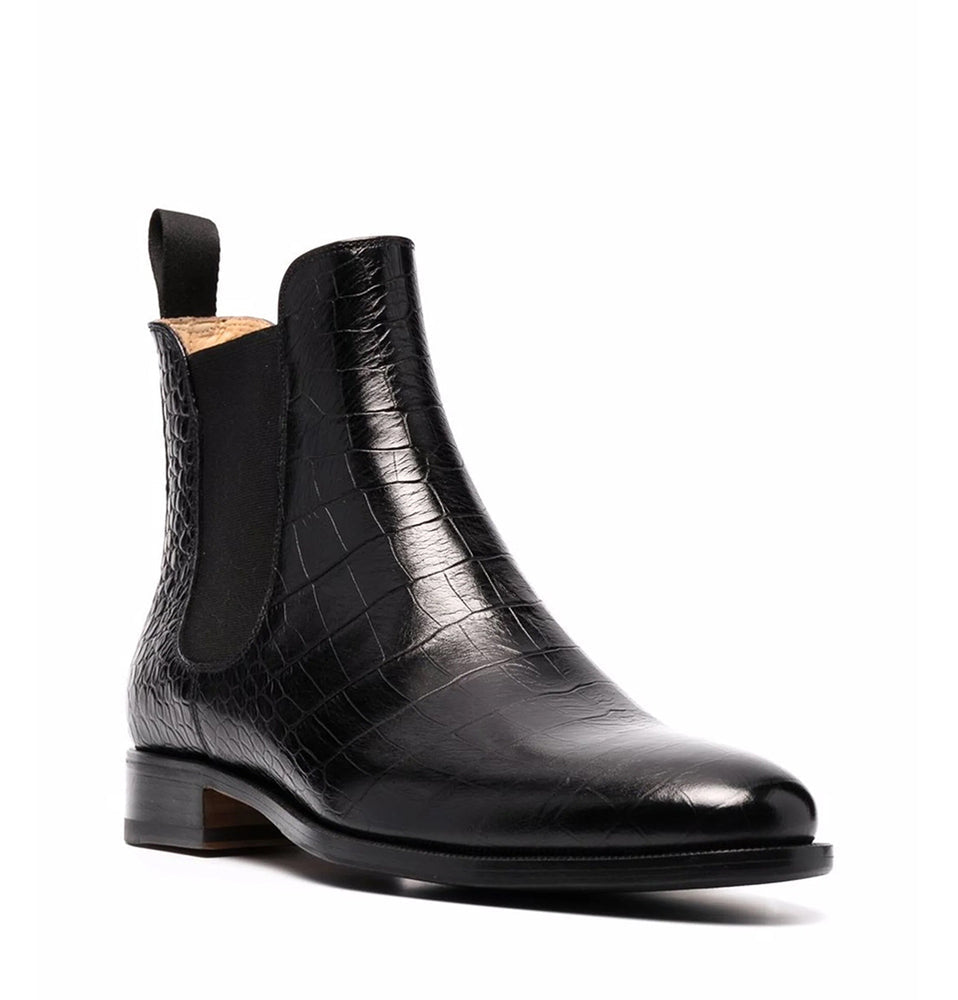 Cocco Texture Chelsea boots