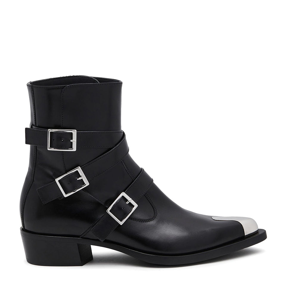 Punk Triple Strap Boots