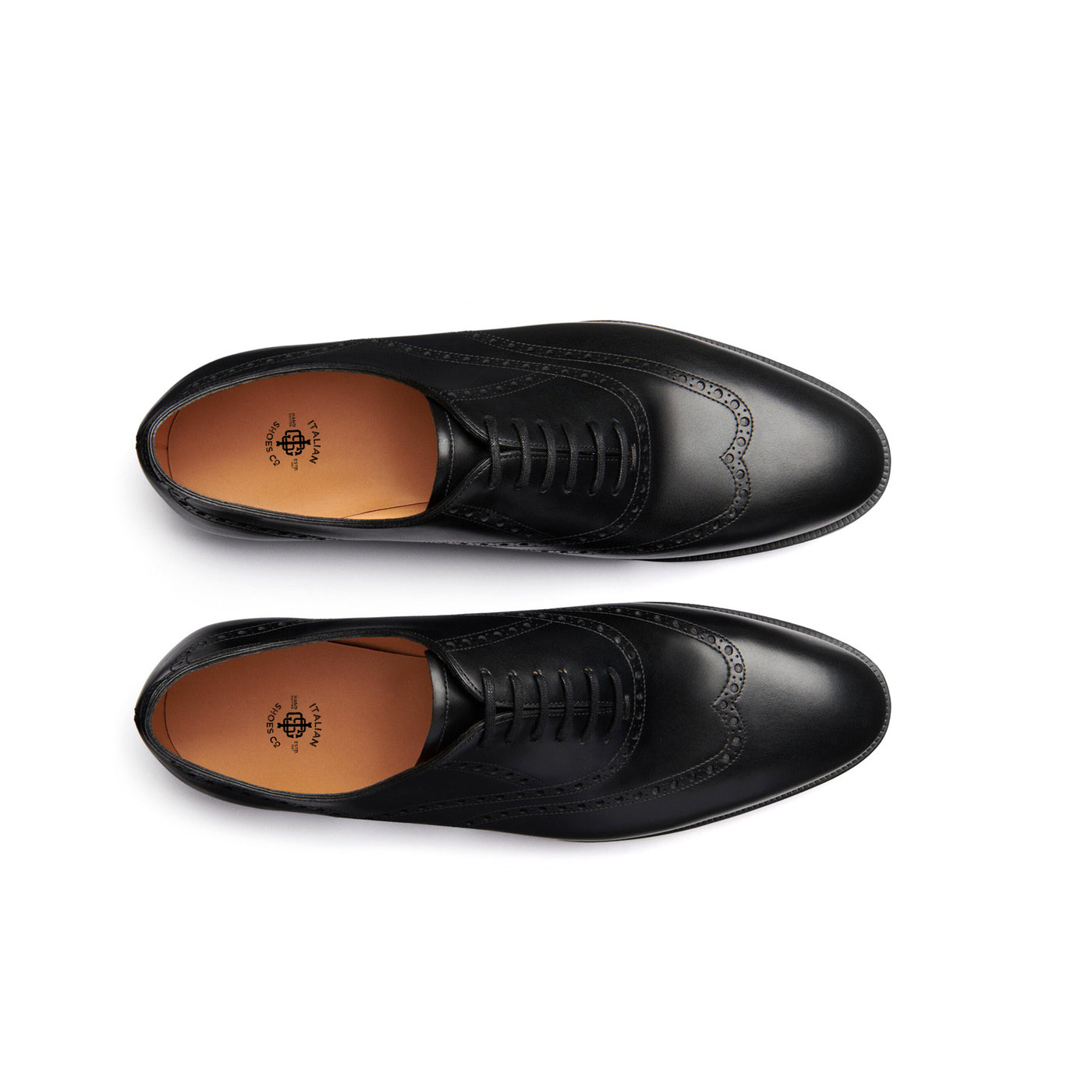 Federica Wholecut Lace Up Oxford Shoes