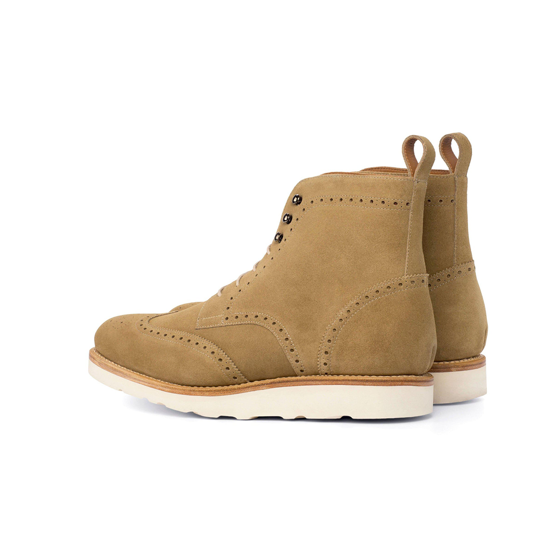Military Brogue Boot