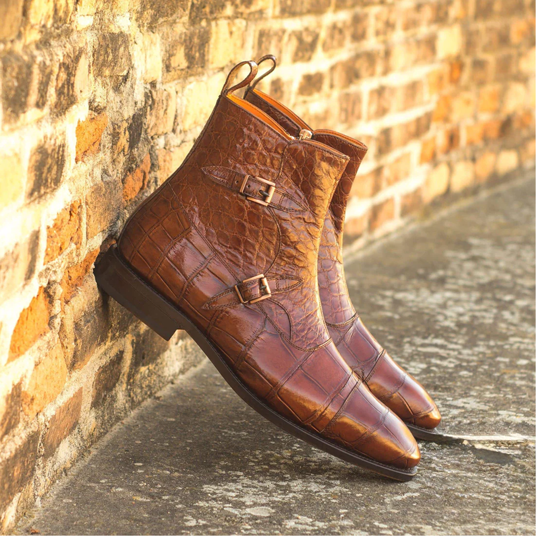 Octavian Alligator Boot