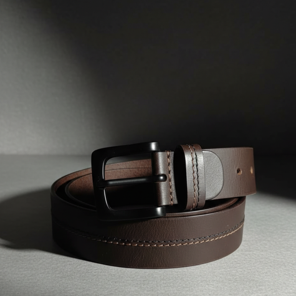Regal Noir Heritage Grain Leather Belt