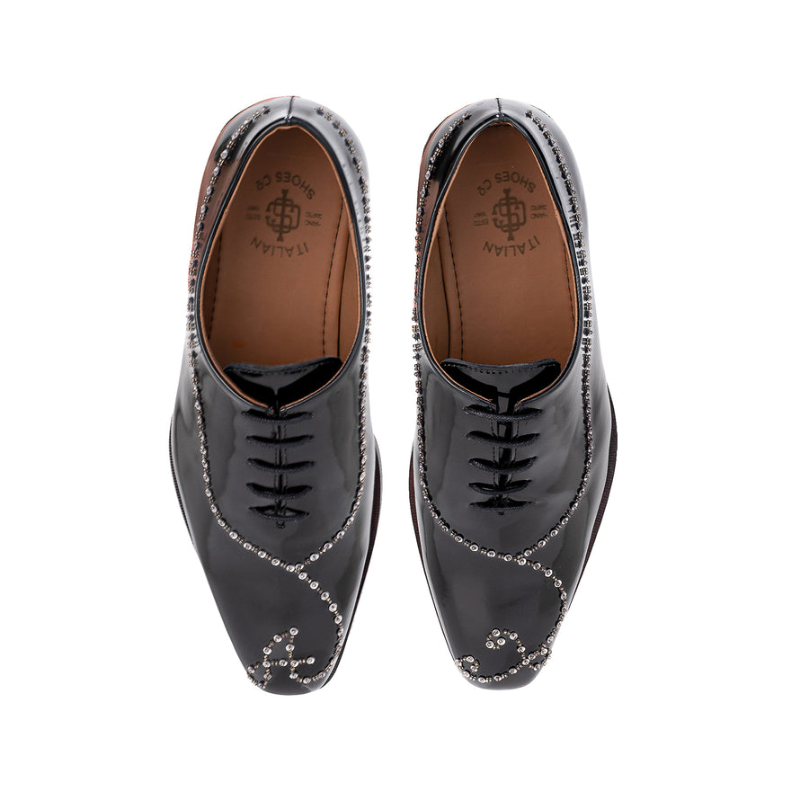 Men Luxury Leather Lace Up Oxford Shoes