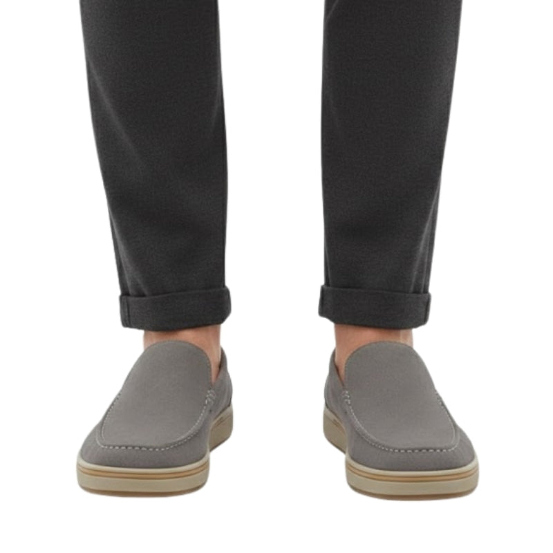 Italian Suede Casual Slip-On Loafers