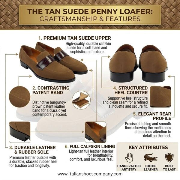 Italian Pinocchio Leather Loafers