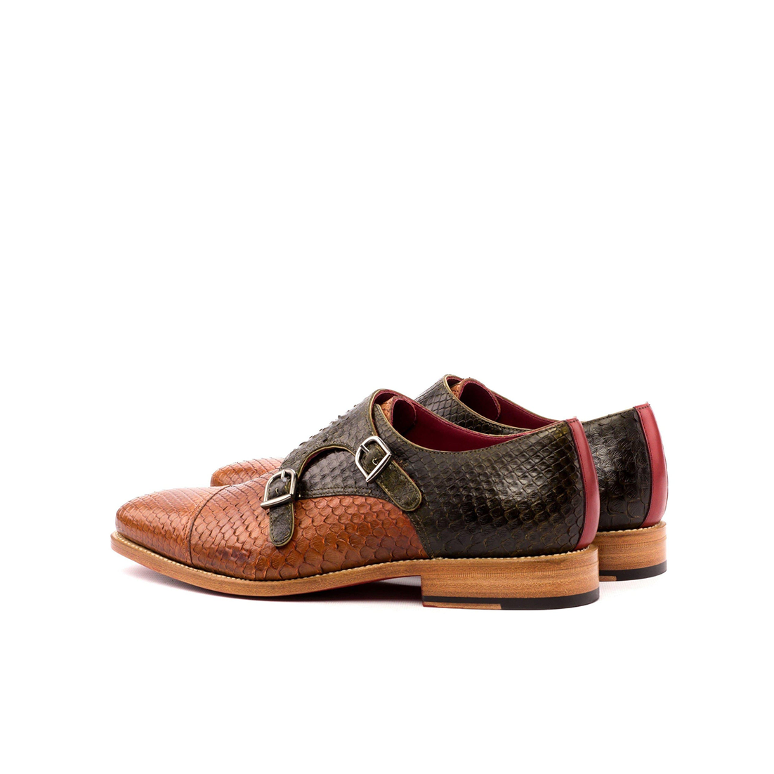 Radiant Reflection Monkstrap Shoes