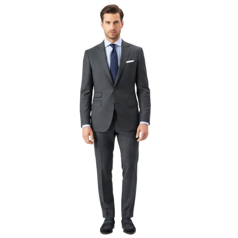 Croc Panel Penny Strap Loafers