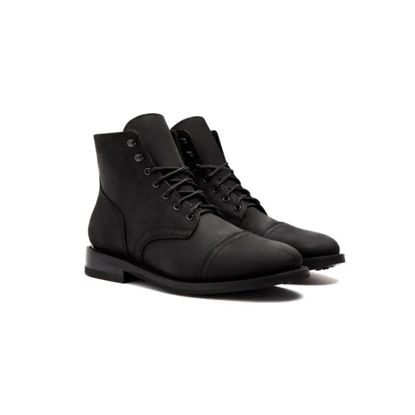 Captain Cap Toe Ankle Boots