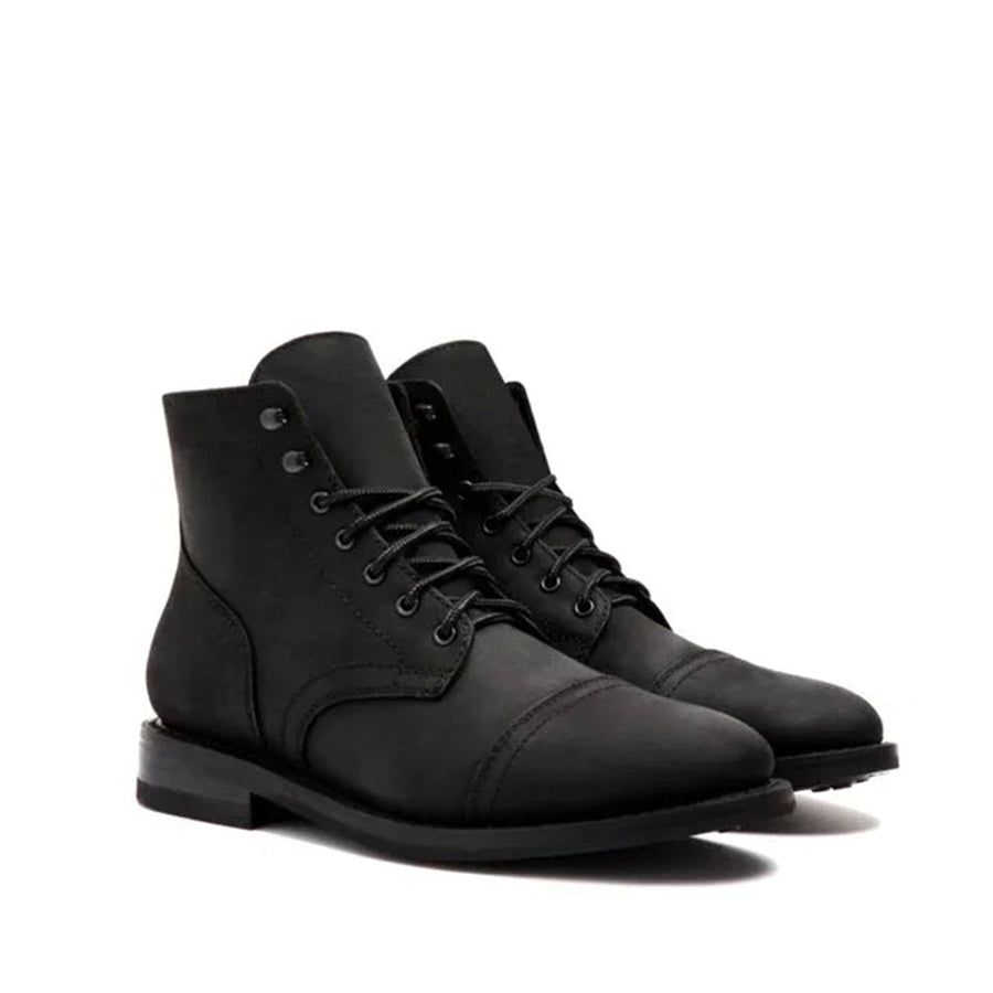 Captain Cap Toe Ankle Boots