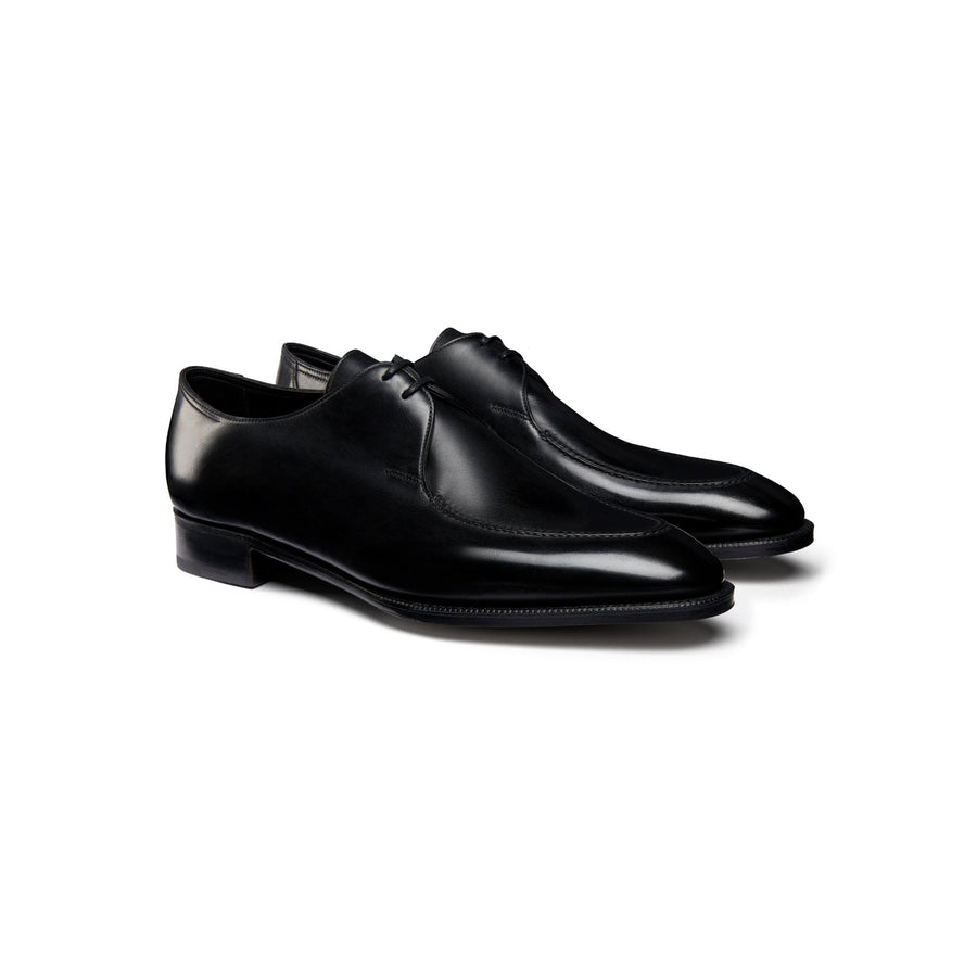 Classic Black Derby Shoes for Men s