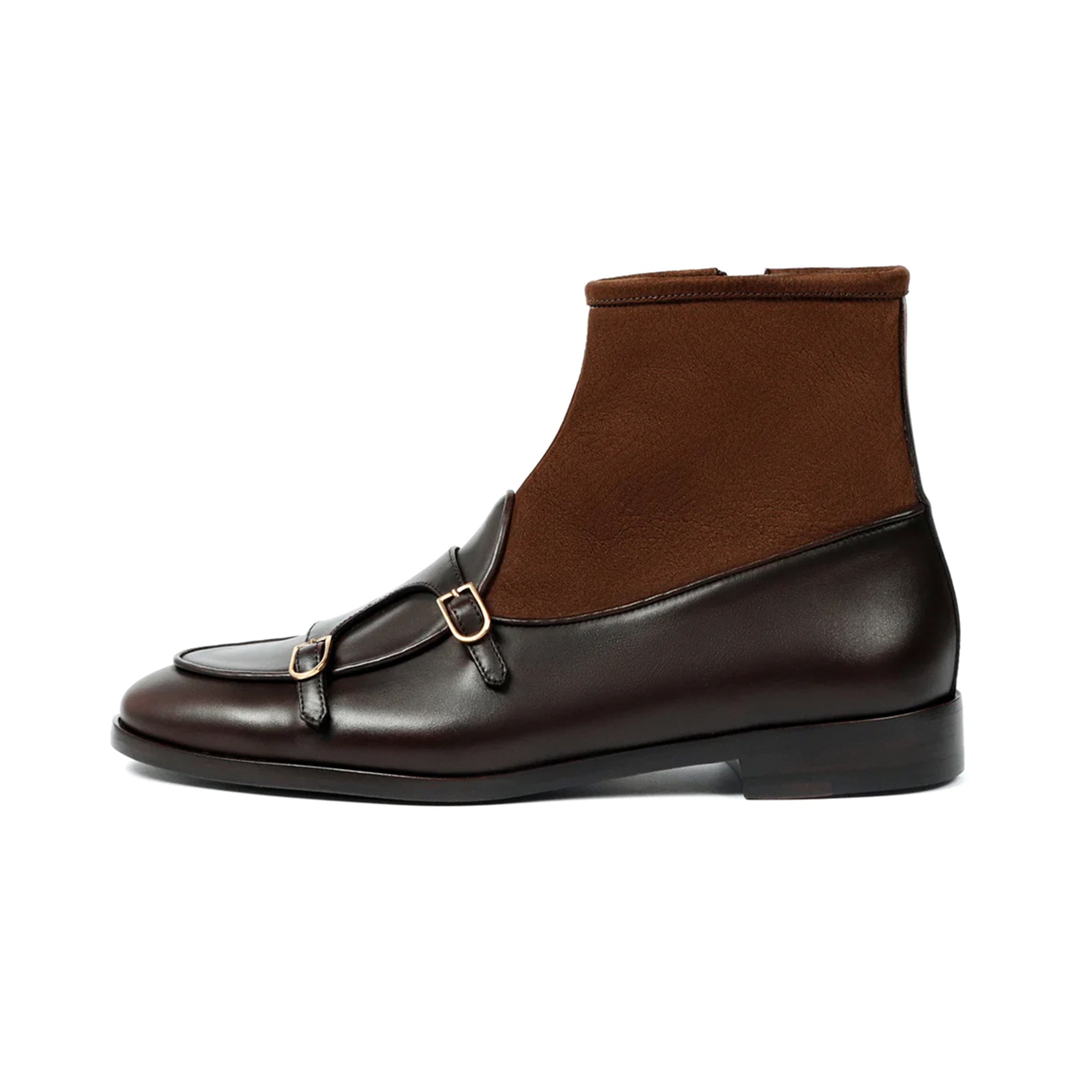 Double monk shop strap chelsea boot