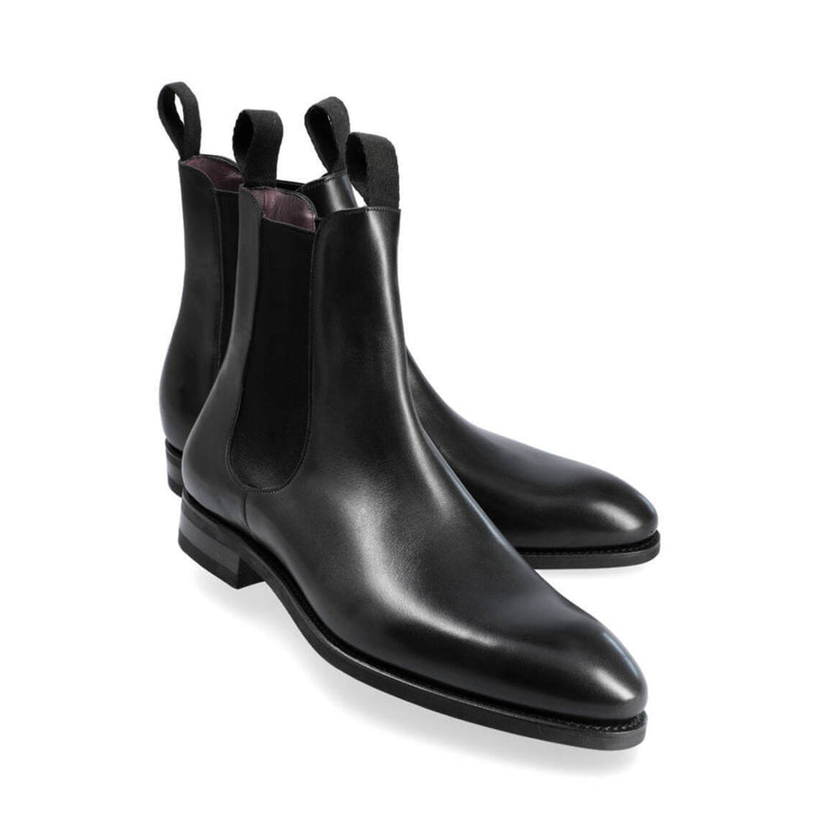 Midnight Classic Chelsea Leather Boots