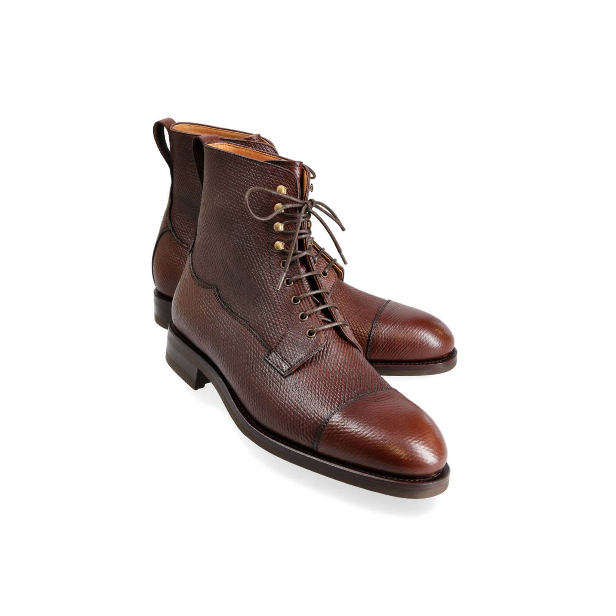 Burgundy work boots fashion