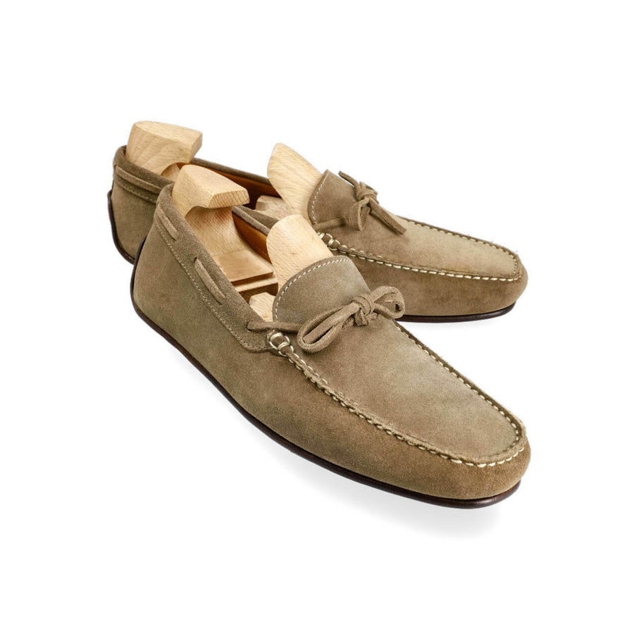Taupe Driving Suede
