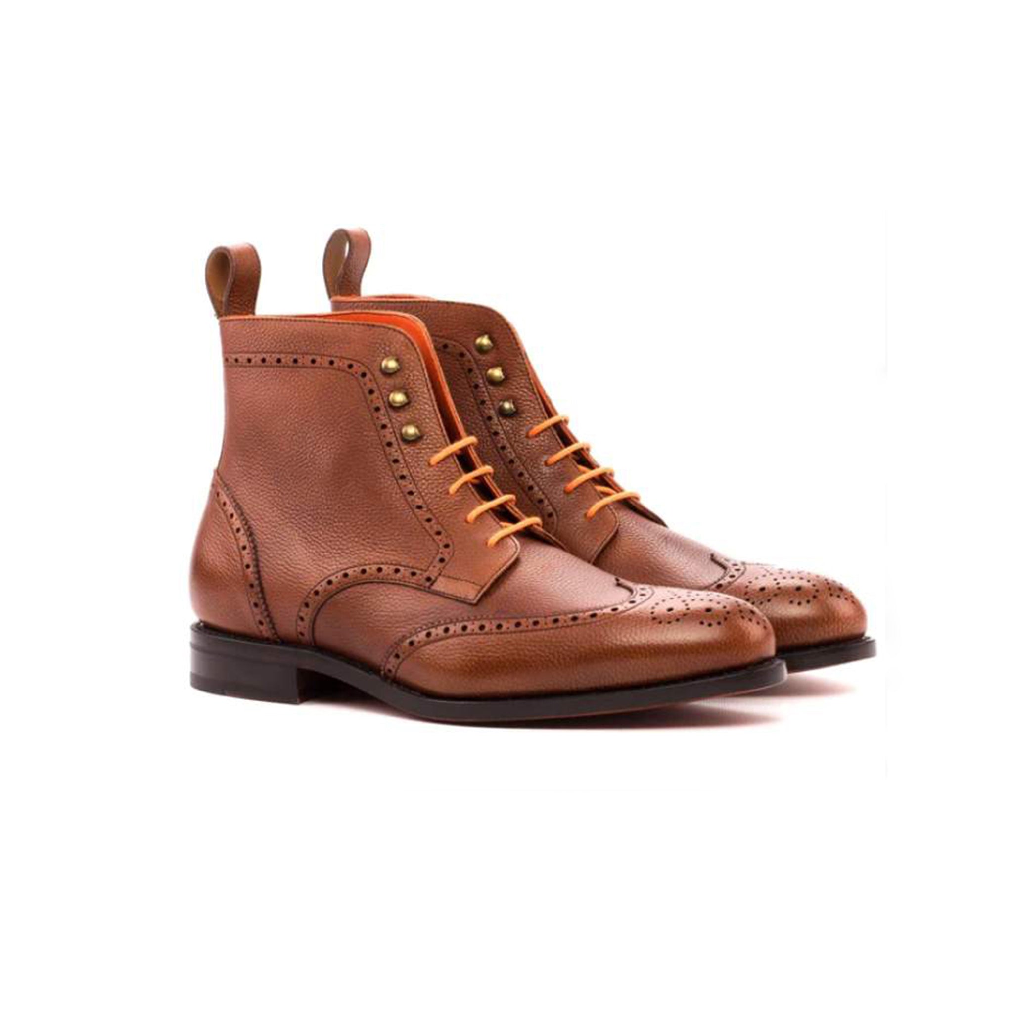 Military Brogue Boot