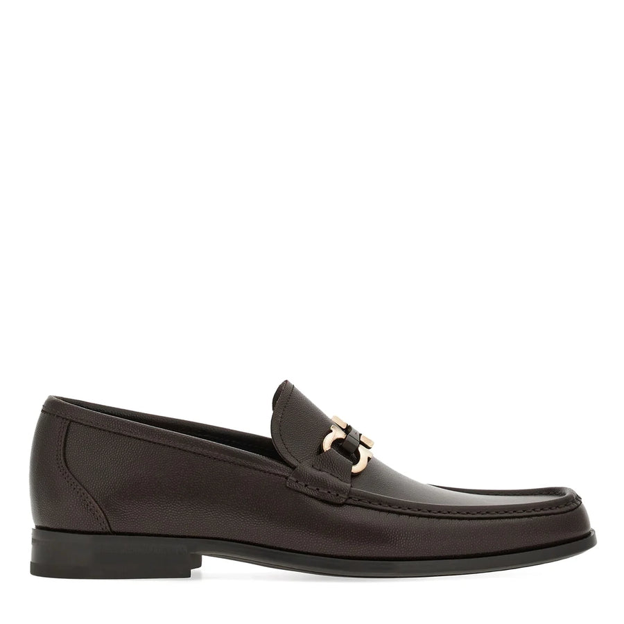 Classic Leather Horsebit Buckled Loafer for Men