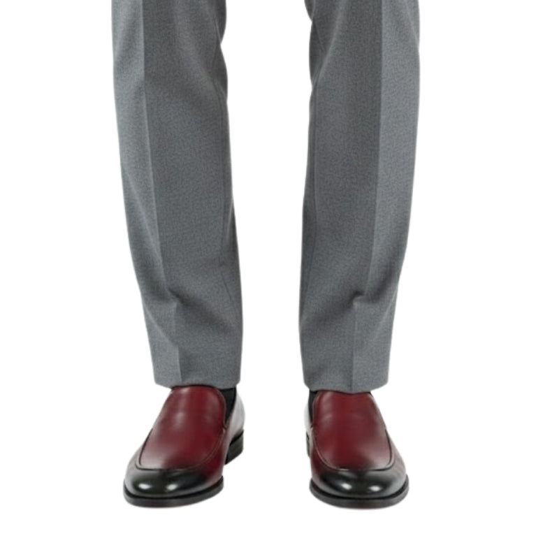 Regal Bordeaux Fade Leather Loafers