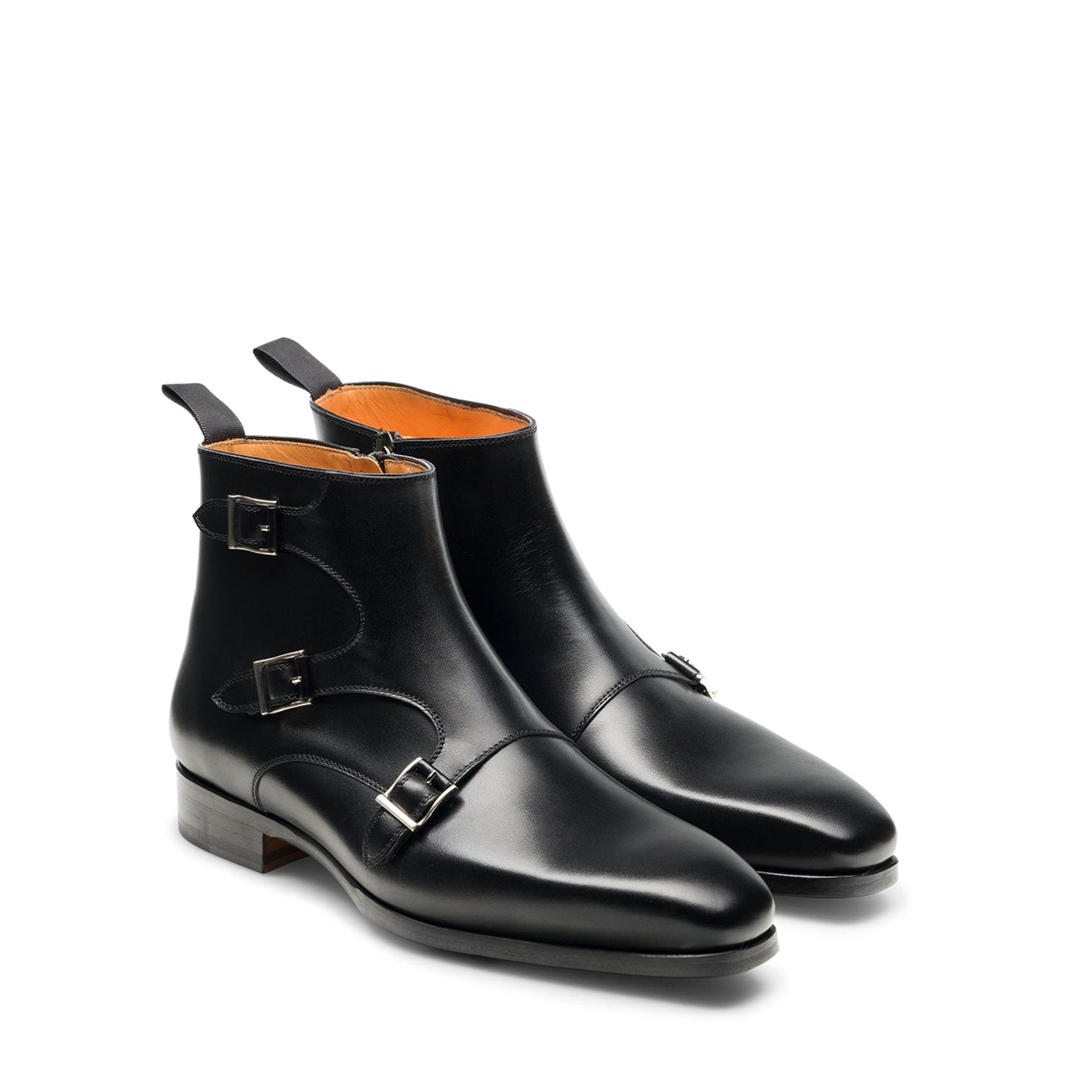 Jagger Triple Monkstrap Ankle Boots