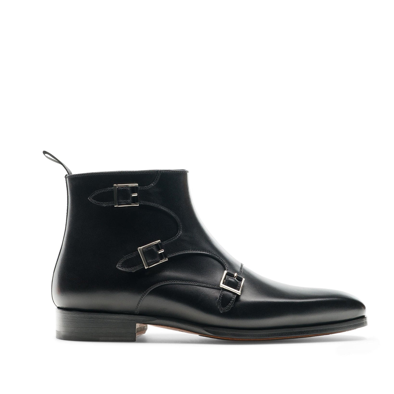 Jagger Triple Monkstrap Ankle Boots