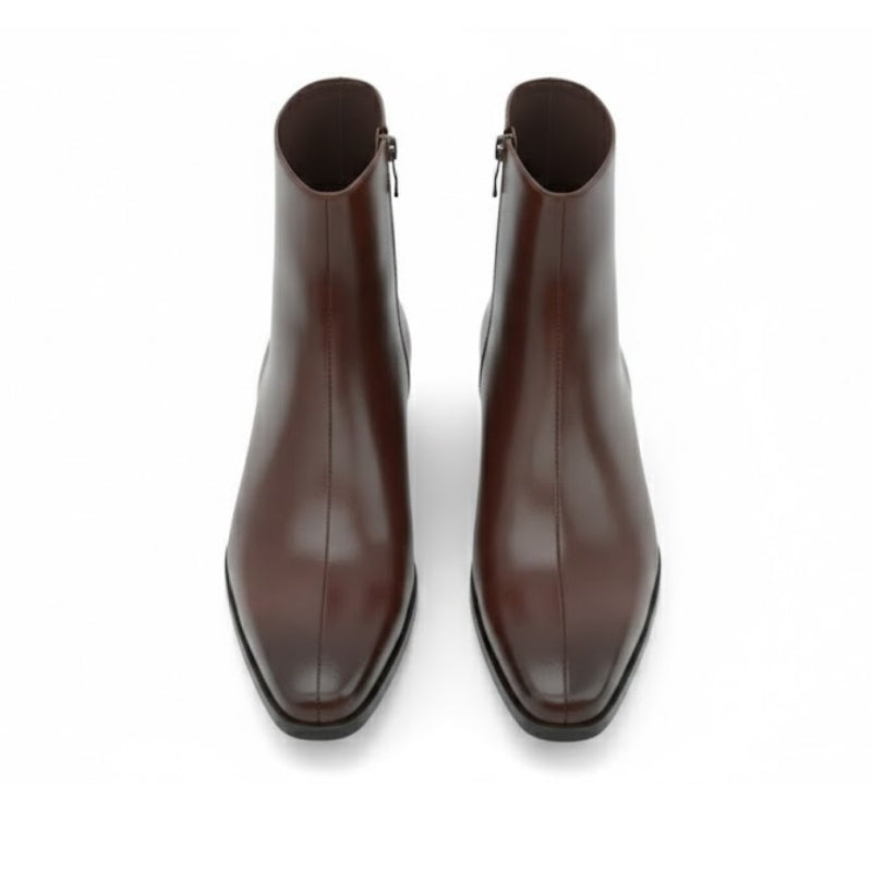 Sovereign Luxury Zip Ankle Boots