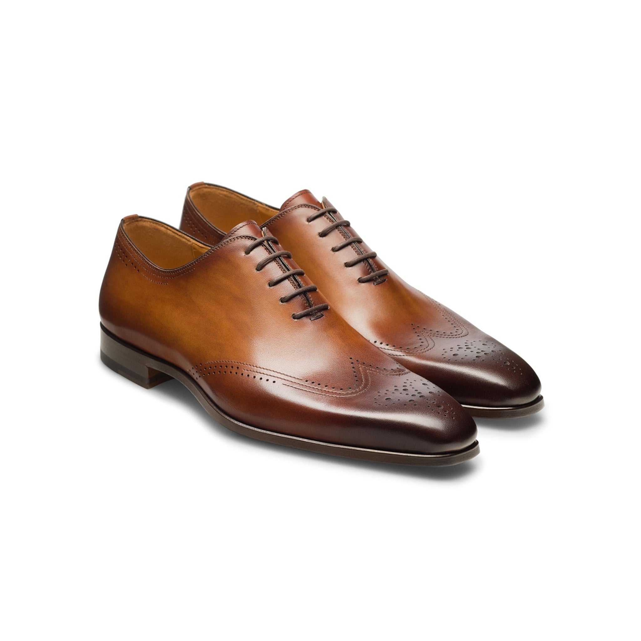 Jonas Whole Cut Wingtip Oxford Shoes