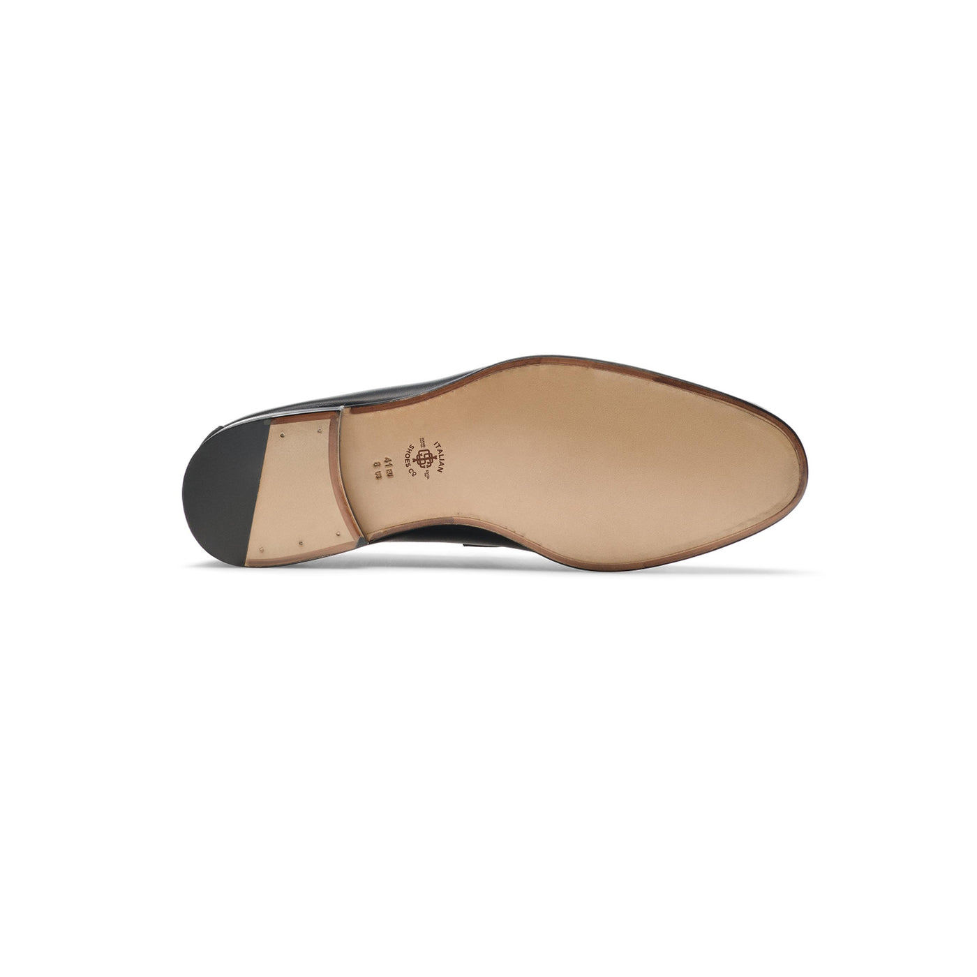 Black Utilizes Classic Penny Loafer