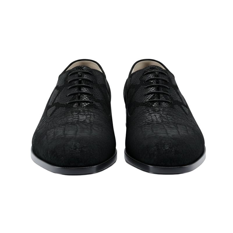 Serpente Textured Italian Oxford Shoes